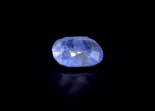 Unerhitzter hellblauer Ceylon-Saphir, 4.03 ct, oval
