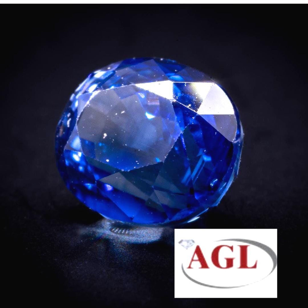 AGL鑑別書付き 1.09 ct コーンフラワーブルー セイロンサファイア、オーバル