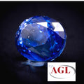 AGL鑑別書付き 1.09 ct コーンフラワーブルー セイロンサファイア、オーバル