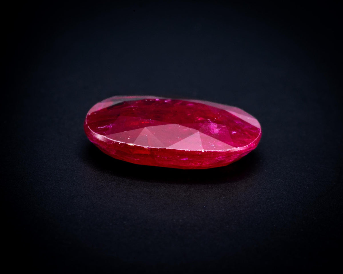 3.15 ct 平切莫桑比克红宝石，裸石，视图 7