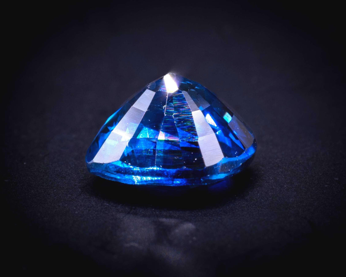 Königsblauer Saphir im quadratischen Kissenschliff, 1.06 ct, lose, Ansicht 7
