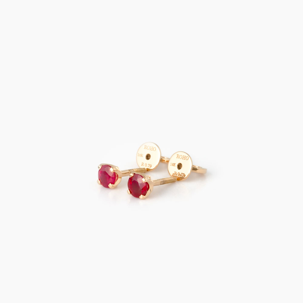 Burma-Ruby-Stud-Earrings_Rose