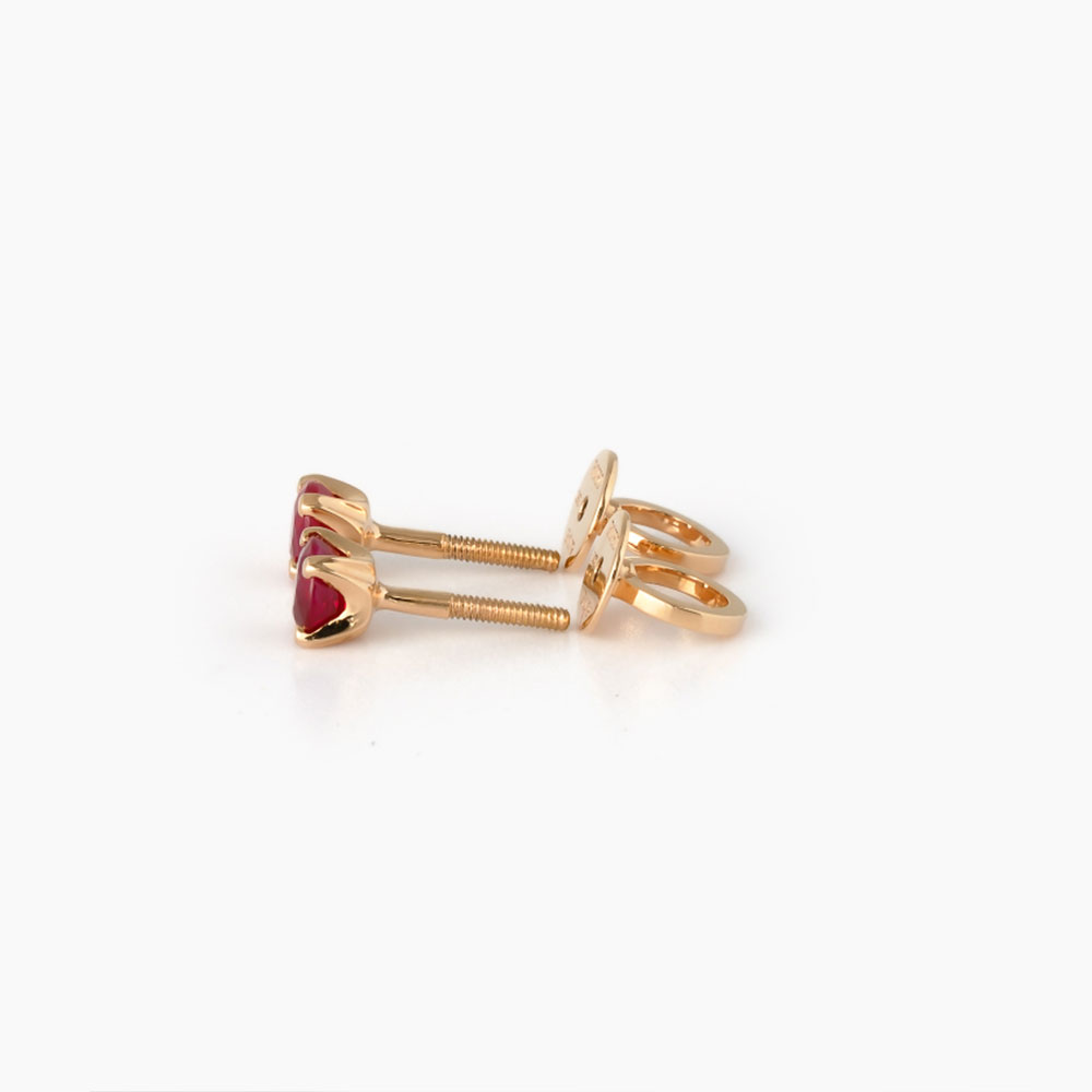 Burma-Ruby-Stud-Earrings_Rose