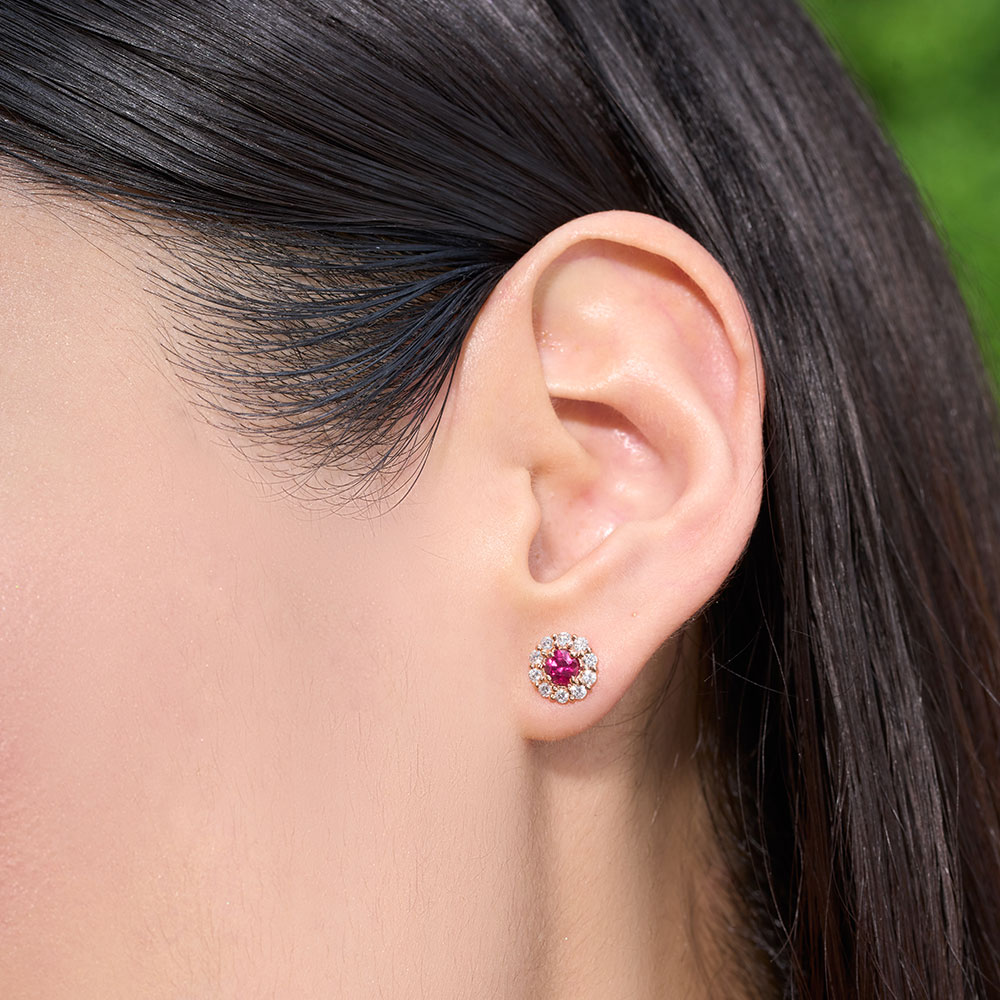 Radiant_Ruby_&_Diamond_Stud_Earrings