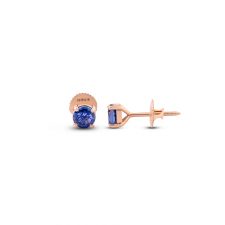handcrafted_blue_sapphire_stud_earrings_rose