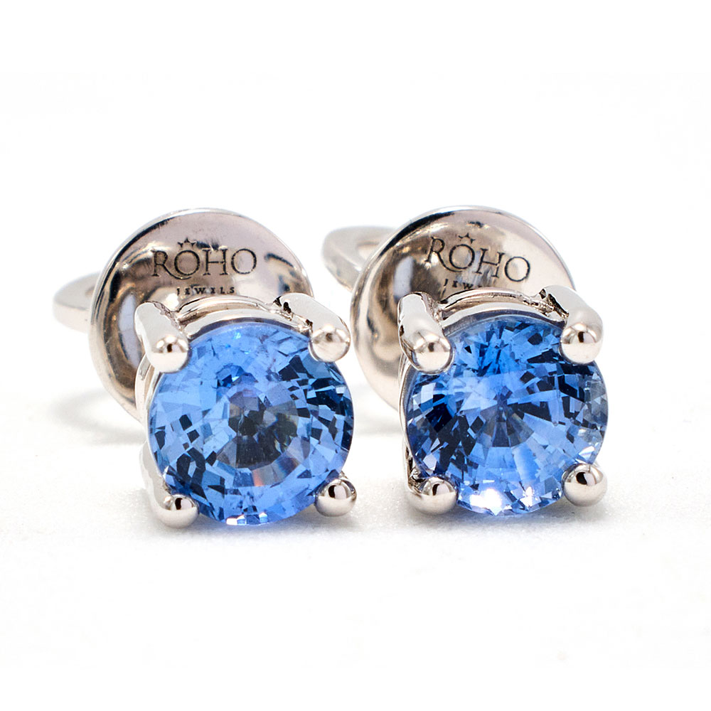 handcrafted_blue_sapphire_stud_earrings_white
