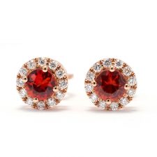 intense_red_sapphire_diamond_stud_earrings_rose