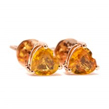 paris_yellow_heart_sapphire_stud_earrings_rose