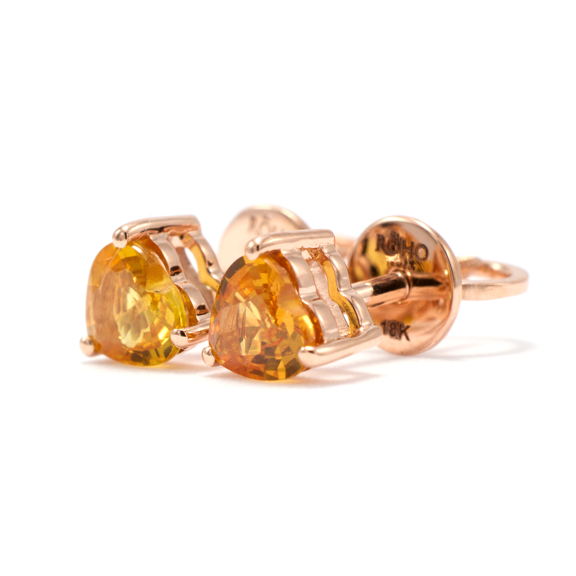 paris_yellow_heart_sapphire_stud_earrings_rose