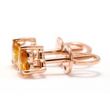 paris_yellow_heart_sapphire_stud_earrings_rose