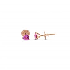 passionate_pink_heart_sapphire_stud_earrings_rose