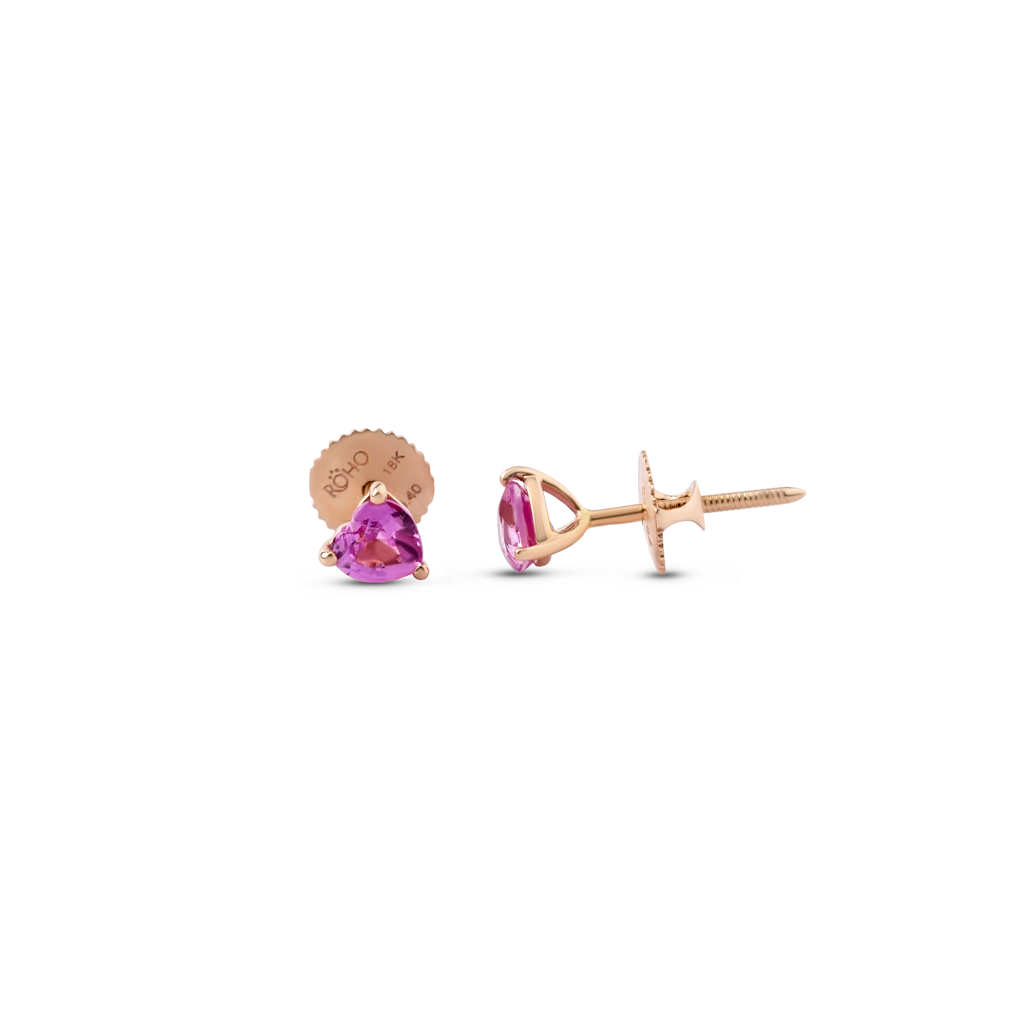 passionate_pink_heart_sapphire_stud_earrings_rose