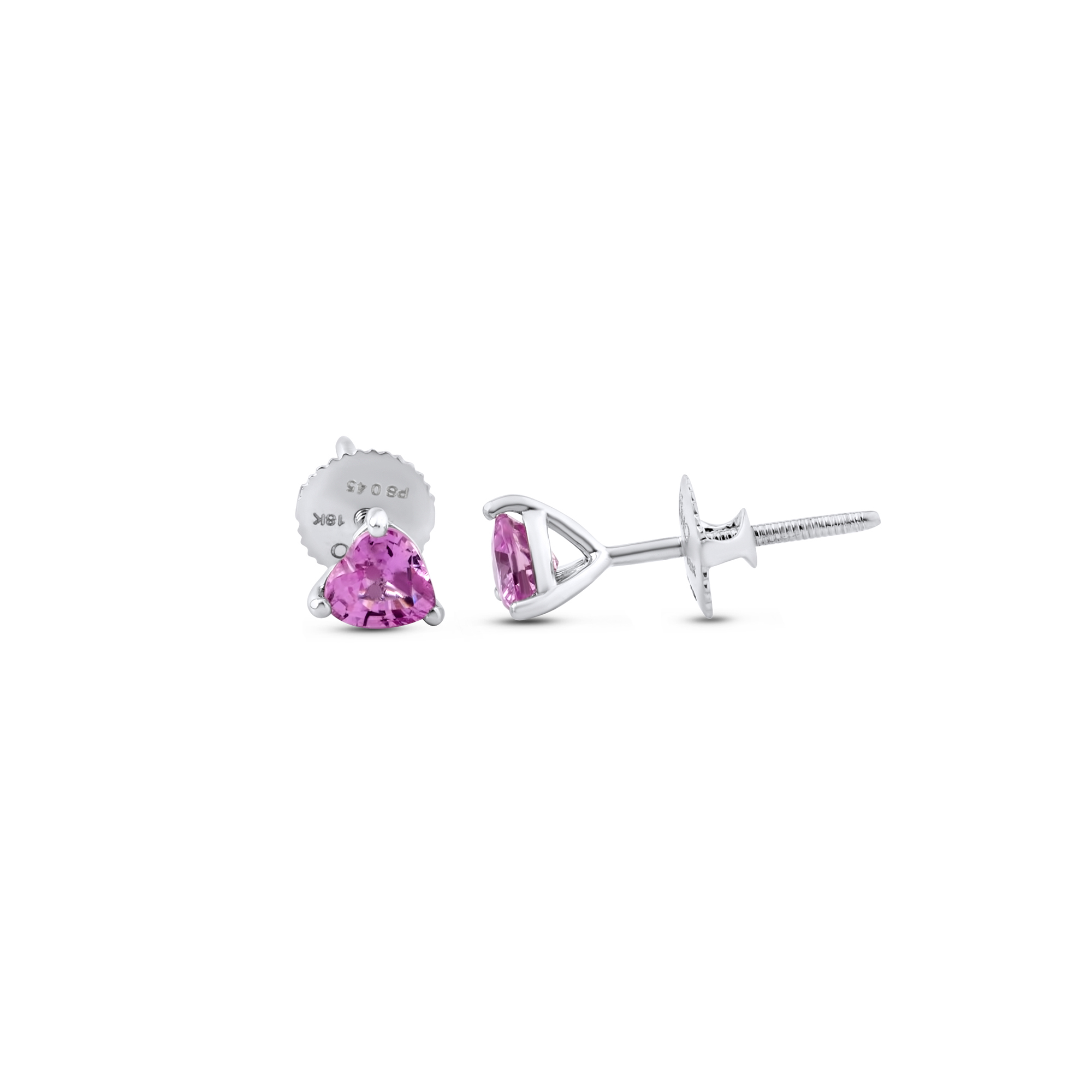 passionate_pink_heart_sapphire_stud_earrings_white