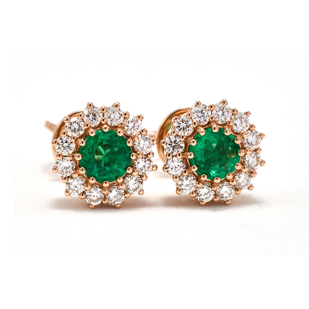 pure_emerald_stud_earrings_with_halo_diamonds