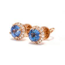 royal_blue_sapphire_earrings_with_halo_diamonds_rose
