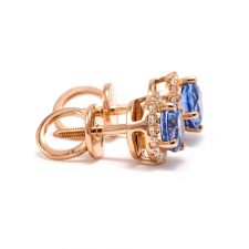 royal_blue_sapphire_earrings_with_halo_diamonds_rose