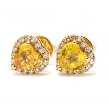 sunflower_yellow_sapphire_diamond_earrings_yellow