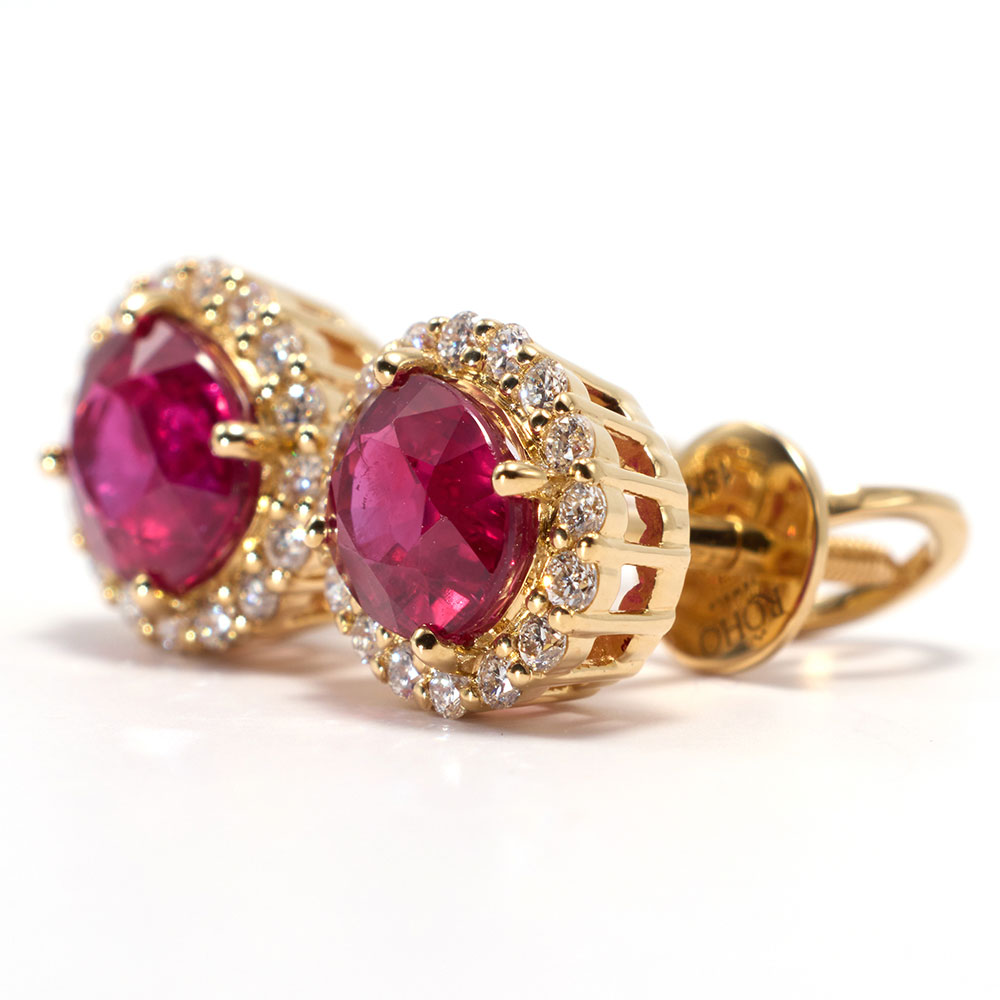 Elegant_Ruby_Stud_Earrings_with_Halo_Diamonds_yellow