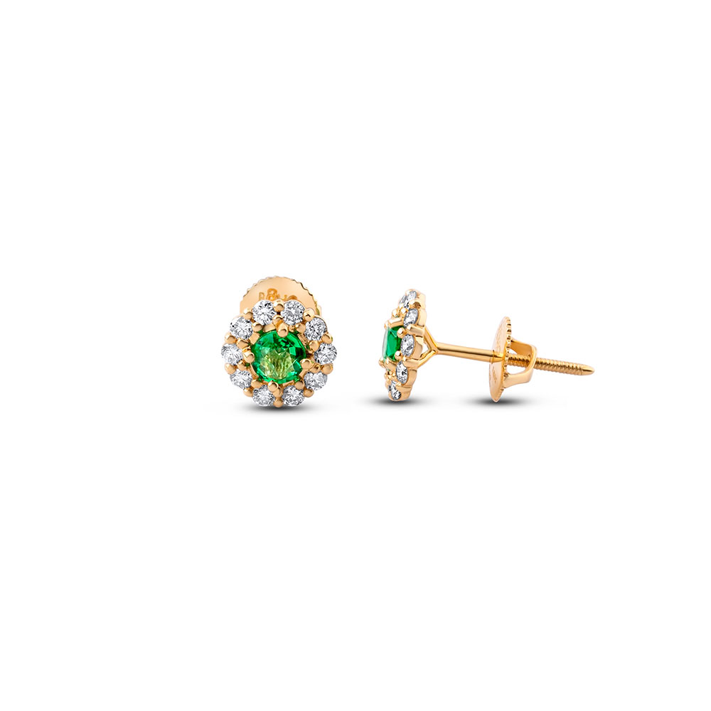 floral_emerald_diamond_stud_earrings_yellow_0_5 floral_emerald_diamond_stud_earrings_yellow